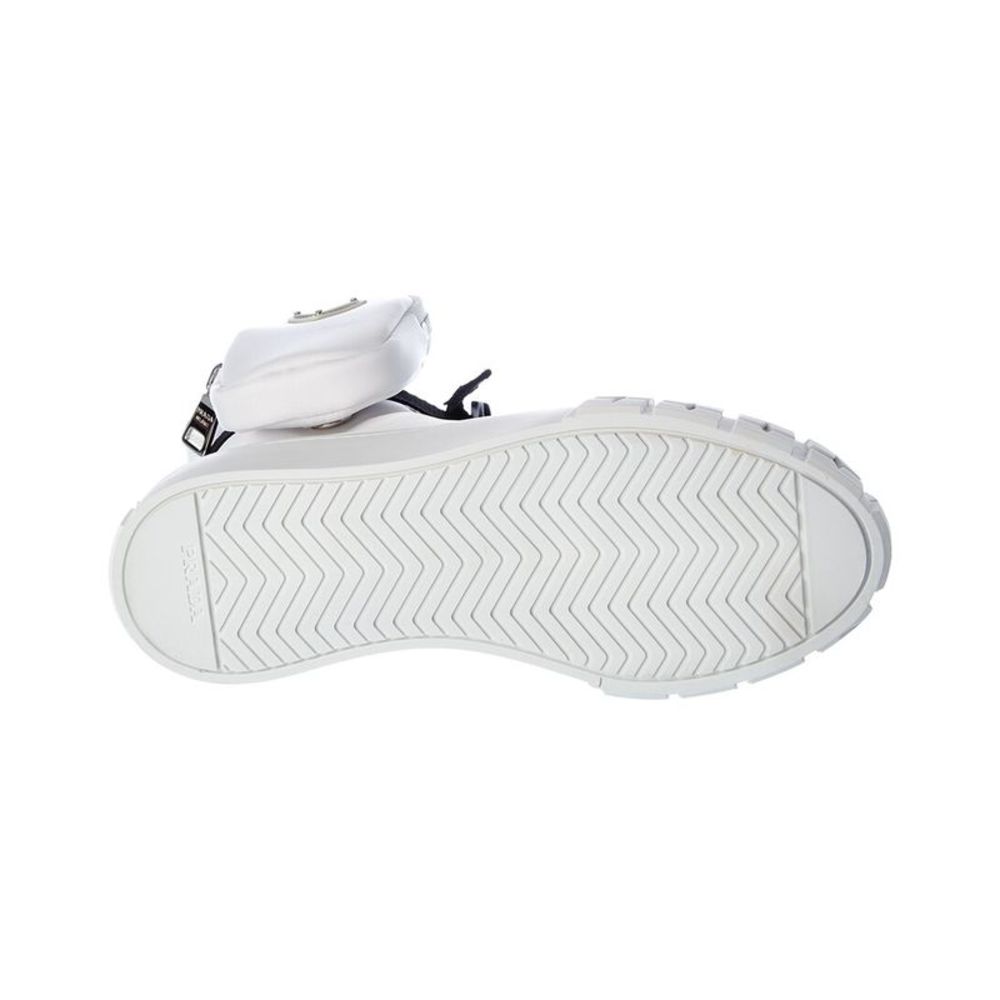 Prada Nylon High-Top Sneaker - Picture 4 of 5